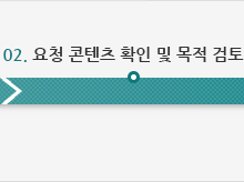 02. 요청 콘텐츠 확인 및 목적 검토